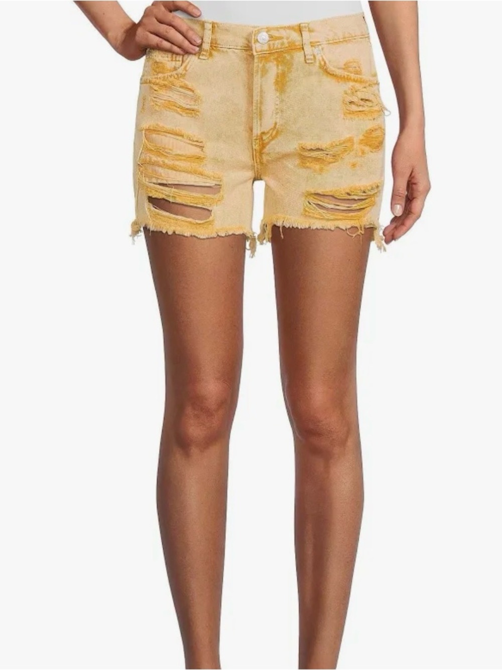 Free People Women's Shorts Free People Maggie Distressed Shorts